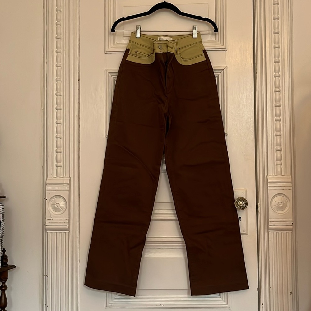 OAK + FORT Fudge and Algae Jeans